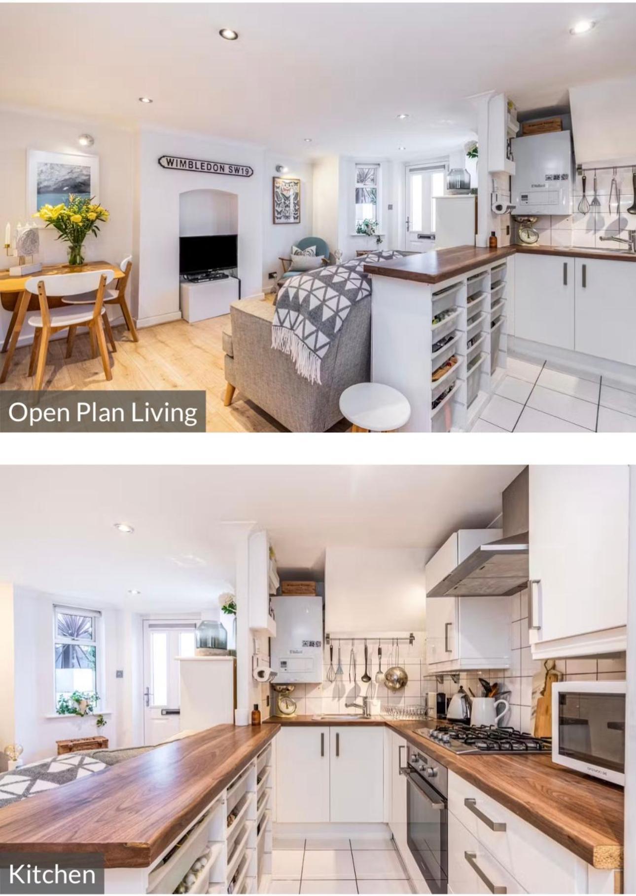 Apartament Stunning, Stylish Garden Flat In The Heart Of Wimbledon Londyn Zewnętrze zdjęcie