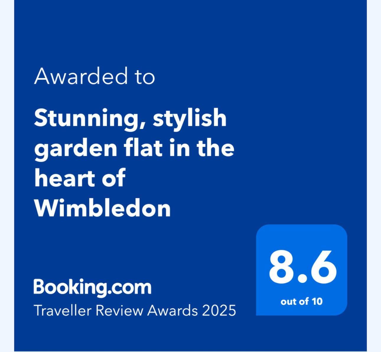 Apartament Stunning, Stylish Garden Flat In The Heart Of Wimbledon Londyn Zewnętrze zdjęcie